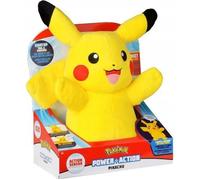 Peluche Jazwares - PKW4185 - Jouet interactif Pokemon Power Action Pikachu, peluche, 25 cm