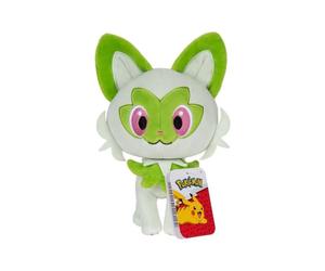 Peluche - JAZWARES - Pokémon - Poussacha - 20 cm - Marron