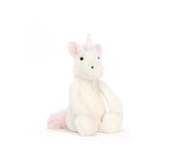 Peluche - Jellycat - Licorne Timide - 8 cm - Blanc et Rose - Pour Bébé
