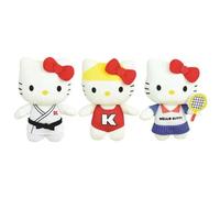 Personnage en peluche Jemini Hello Kitty Bean Bag retro Modèle aléatoire Multicolore G