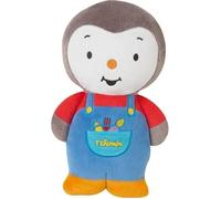 Peluche - JEMINI - T'CHOUPI - 25cm - Mixte - Bleu, rouge, jaune, blanc et gris