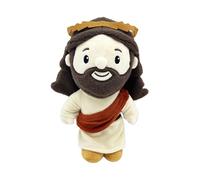Peluche Jésus - Jésus douce au toucher, qui peut être embrassée aussi bien pour les que pour les adultes avec la tranquillité d' , un objet de avec une inspiration de foi