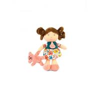 MA PREMIERE POUPEE, Mlle Pétunia (robe fleurs)
