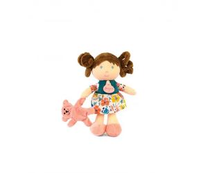 Peluche Jolijou Ma Premiere Poupee Mlle Petunia Multicolore 20 cm