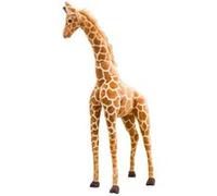 Peluche Jouet Géant Grande Girafe Animal Doux Poupée Cadeau D'anniversaire De Noël 60cm - Marron