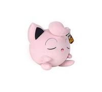 Peluche Bandai Jumbo endormie Pokémon Rondoudou Rose