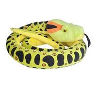 peluche Jumbo Serpent Anaconda de 280 cm jaune noir Wild Republic G