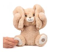 Peluche Justin coucou-caché et comptine