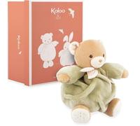 KALOO - Doudou Ours Vert 17cm - Peluche Ultra-Douce et Moelleuse pour Bébé - Compagnon Tendre Dès la Naissance - Taille idéale pour Petites Mains - Cadeau de Naissance - K214007