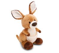 Peluche Kangourou Kelly 15cm Brun - Peluche Douce, Mignonne Peluche à câliner, pour Jouer, pour Enfants et Adultes, Une Excellente idée de Cadeau
