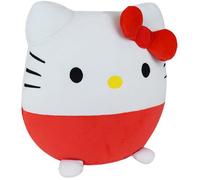 Jemini | Peluche Hello Kitty 27 cm | Coussin Doux et Moelleux | Doudou Bébé Lavable | Licence Officielle Sanrio | Jouet d'Éveil Kawaii Dès la Naissance | Idée Cadeau Enfant Anniversaire Noël | 024658
