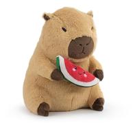 Peluche Kawaii World - Capybara avec Pasteque - 23 cm