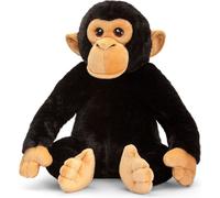 Peluche Keel Toys - Chimpanzé noir 30 CM