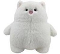 Peluche Kenji Yabu Fluffy Mini Kitty Blanc Blanc E