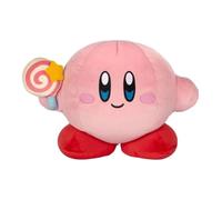 Club Mocchi Mocchi - Kirby Plushies - Kirby avec Invincible Candy Plushie - Squishy Kirby Toys - Jouets en peluche à collectionner et mignons animaux en peluche et chaussettes pour enfants - 38 cm