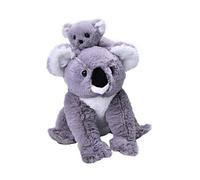 Wild Republic peluche Koala 30 cm en peluche grise 2 pièces Gris