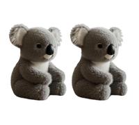 Peluche Koala De Soutien émotionnel, Koala Ultra-Doux avec des Mouvements Naturels Et des Câlins Réalistes, Jouet en Peluche D'aide Au Sommeil pour Comfort on Demand, Soulagement De L'anxiété(2pcs)
