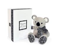HISTOIRE D'OURS - Peluche Koala - Gris - 25 cm - Collection Copains Câlins - avec Boîte Cadeau - Doudou Tout Doux - Idée Cadeau de Naissance et Anniversaire Filles et Garçons - HO3125