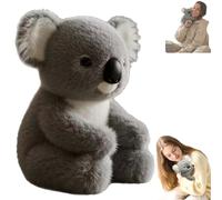 Peluche Koaly AI, La Koaly pour Un réconfort émotionnel à la Demande, 2025 Nouvelle Koala Ultra-Douce et réaliste pour Un Confort réaliste, Un Sommeil apaisant et Un soulagement