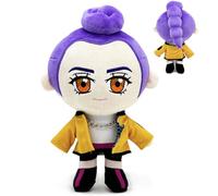Peluche Kpop Demon Hunters Tigre,Jouets Doux pour Enfants et Adultes,Cadeau Mignon pour Fans de Kpop,Démons,Hunters,Décor Halloween,Jouets et Peluches de Collection(D.Va)