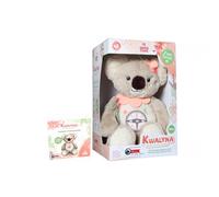 Gipsy Toys - KWALYNA - Koala conteur d’Histoires - Peluche Qui Parle Interactive - Version française - 2 Heures de Contes Merveilleux pour Enfants de 2 à 8 Ans