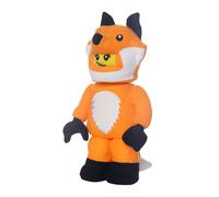 Peluche La fille en costume de renard