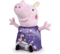 Peluche la maman de chloe peppa pig : la tante 32 cm - peluche licence - cochon - doudou enfant G