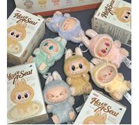 Peluche Labubu The Monsters Have a Seat Cadeau de collection Jouet Porte Clef
