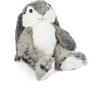 Small Foot 6328 Peluche Liève sauteur, animal en peluche avec fourrure et oreilles tombantes, pour jouer, dormir et se câliner