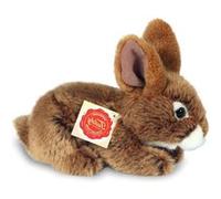 Hermann Teddy Stofftier Hase Sitzend Braun 19 Cm