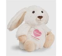 Peluche lapin blanc assis Hermann 15 cm Blanc G
