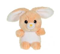 Peluche - lapin cloudy 15 cm orange TU