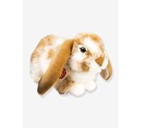 Peluche lapin bicolore couché 30 cm G