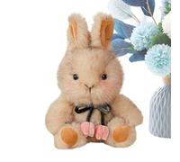 Peluche lapin - douce pastorale et moelleuse - jouets réalistes en peluche en forme de lapin, pour , collectionneurs, filles, Noël, anniversaire, maison, bureau, dortoir