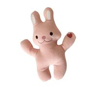 Peluche Lapin - Doudou Lapin en Peluche Douce,Jouet Câlin 20cm, NOU Nounours Déco pour Bébé Fille Garçon - Cadeau Saint Valentin Noël Garniture de Bas