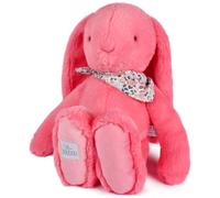 Peluche Lapin Fleurette Corail (50 cm)