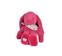 Peluche lapin fuchsia - 35cm - Lapin Fleurette