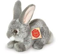 Teddy Hermann – Peluche lapin assis 93701 – 18 cm – Gris – Enfants