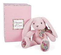 Histoire d'Ours Peluche Lapin Copains câlins Rose 25 cm