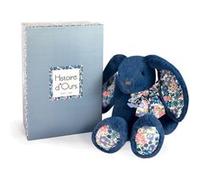 Peluche Lapin Histoire d'Ours Copains câlins 25 cm Bleu Bleu F