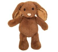 Peluche lapin marron 25 cm