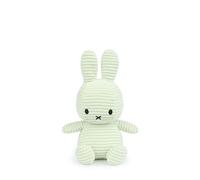 Peluche lapin Miffy velours côtelé éco 23 cm Menthe