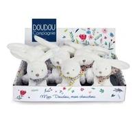 Peluche Lapin Mon Doudou Chouchou Blanc G