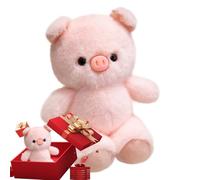 Peluche Lapin - Peluche Éléphant Doux Animaux de Poupées - Décoration Maison Confortable Pour Chambre Garçons Filles Salon Bureau Voyage Voiture Fenêtre Tablette Table Canapé C