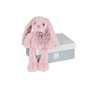 Doudou et Compagnie Copains Calins - Lapin Rose 25 Cm