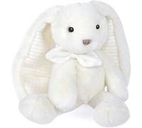 Peluche lapin Preppy Chic - 30CM Blanc Histoire d'ours Blanc G