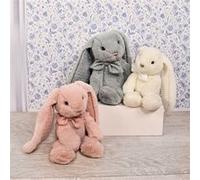 Peluche lapin Preppy Chic - 40CM Blanc Histoire d'ours Blanc G