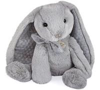 Peluche lapin Preppy Chic - 40CM Gris Histoire d'ours Gris G