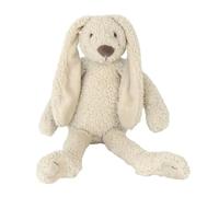 Peluche Lapin Richie recyclé beige 28 cm