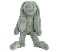 Peluche lapin richie vert 28 cm